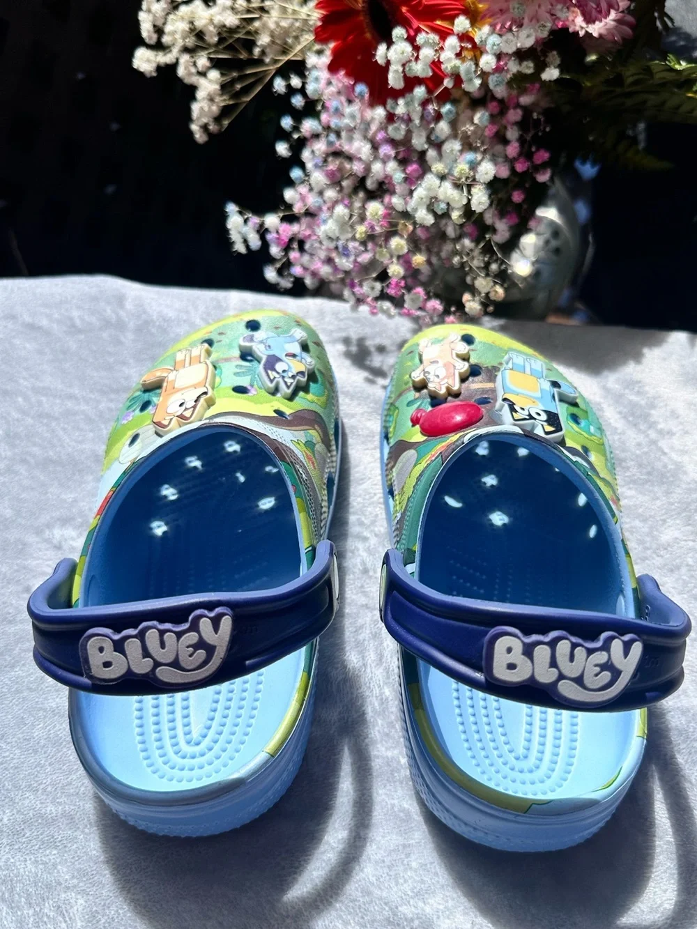 Crocs Kids' Bluey Classic Clogs - Size 1